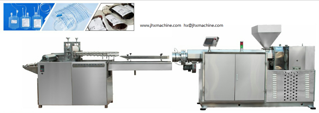 Линия для производства медицинских инфузионных контейнеров и пакетов для переливания крови