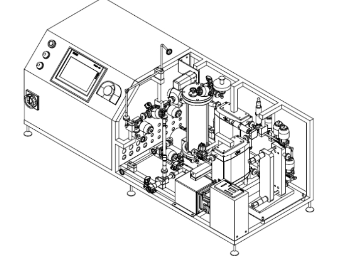 Пилотная система тангенциальной фильтрации из китая