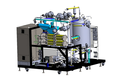 Промышленная система тангенциальной фильтрации  DN50C WV2000 TFF из китая